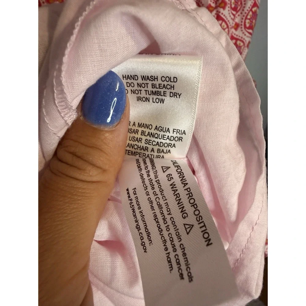 Hyacinth House Floral Pink One Shoulder Maureen Dress Women's XXL NWT - Picture 6 of 7